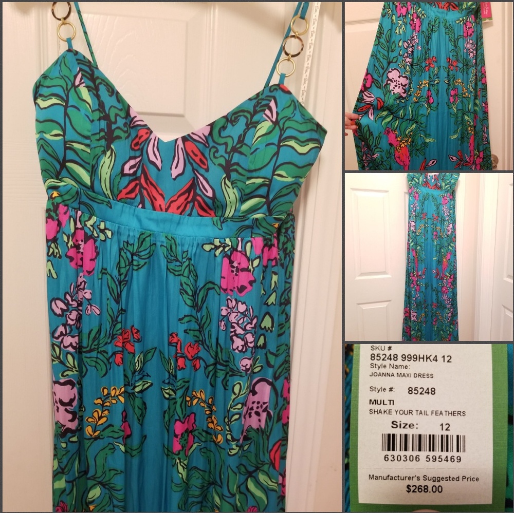 Joanna maxi silk dress